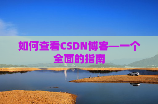 如何查看CSDN博客—一个全面的指南